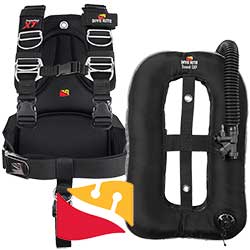 Dive Rite Tank Strap w/SS Roller Cam Buckle