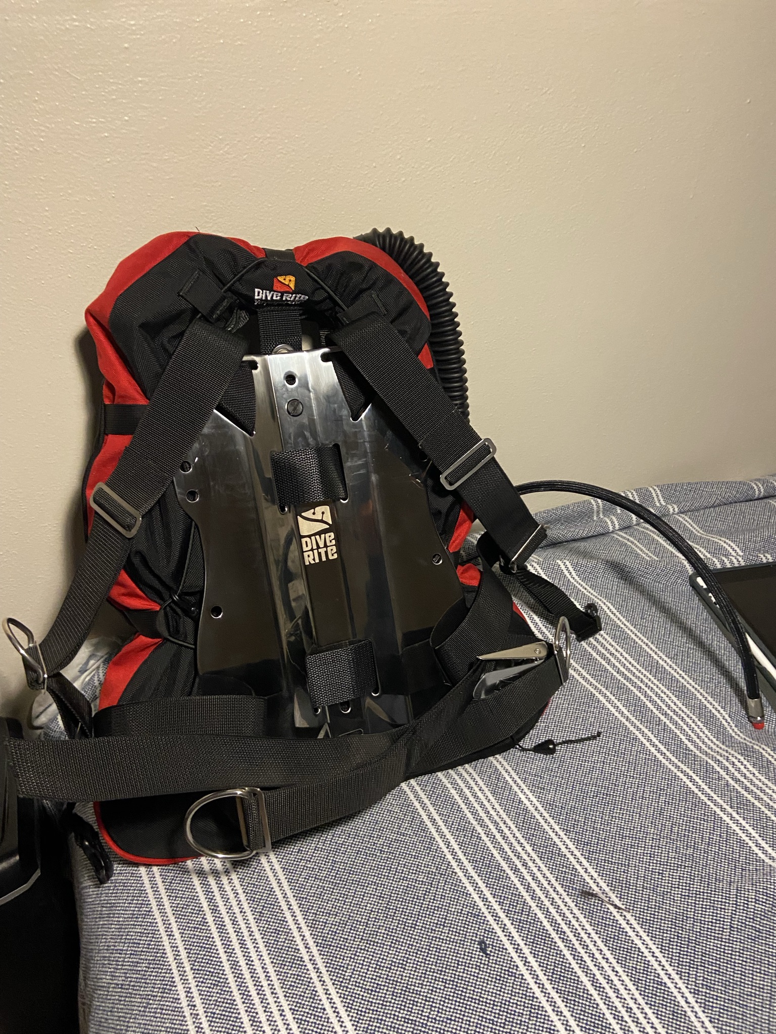 A real photo of DGX Custom - Dive Rite Harness/Plate/Wing Singles Package by AJ (2)