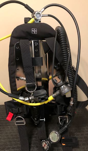 A real photo of DGX Custom - DGX Gears Singles Harness / Backplate / Wing Package by Rick (1)