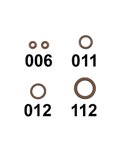 Biton BC Inflator O-Ring Kit (O-Rings Only)