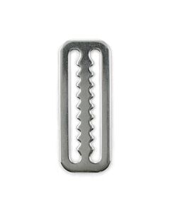 S/S {2 in | 5.1 cm} Serrated Belt Slide