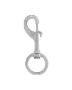 Durable Stainless Steel Double Ended Clip Hook Bolt Snap Scuba Diving Buckle Hook Swivel Eye Bolt Snap for Scuba Diving Diver 