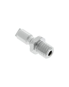 DGX Adapter:  3/8-inch M (16 tpi) = Schrader QD Post