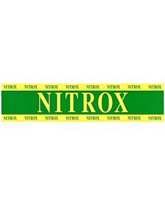 Large Nitrox Tank Wrap Decal