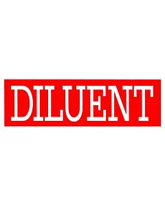 Diluent Decal