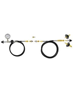 DGX Deluxe Fitting and Hose Kit w/ Analog Gauge