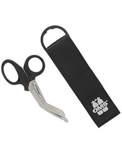 Shears Stowed in Pouch and Velcro Closure