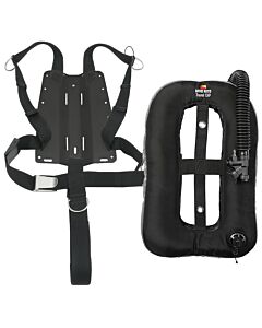 DR Travel EXP, Aluminum Backplate and Harness w/ 2-Inch Crotch Strap