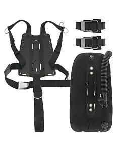 DGX Singles Harness and Wing Package with AL Backplate 
