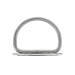 DGX S/S {2 in | 5.1 cm} Rigid D-Ring, Perpendicular on Slide