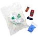Oxygen Mask and Tubing, Gloves, Pulse Oximeter and Batteries