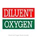Diluent and Oxygen Decals Included