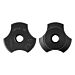 Dive Rite Scalloped Delrin Thumbwheels, Set of Two