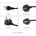 Cords for USA, Australia, Britain and Europe