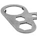Spanner with Two Bent Tangs, 3/8" Hex Wrench and 1/2" Hex Wrench