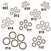 Viton Master O-Ring Kit, 50 Pieces