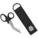 Shears Stowed in Pouch and Velcro Closure