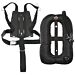 DR Travel XT, Aluminum Backplate and Harness w/ 2-Inch Crotch Strap