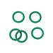 Five Poseidon Green DIN O-Rings