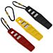 Red, Yellow and Black Knives in Cases with Quick Links