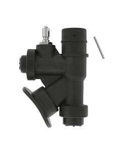 K-Style 45-Degree Oral and Power Inflator Incorporating the Common Shrader Valve BC Quick Disconnect Post