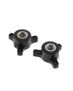 OMS Delrin Thumbwheels - Top View
