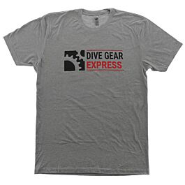 DGX Gray Logo T-Shirt | Dive Gear Express®