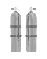 Metal Impact AL80 Cylinders, Choice of Valves and Strap Kits