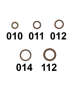 Fluorocarbon (FKM) Save-a-Dive O-Ring Kit, Five Pieces