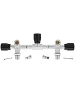 Premium Dual-Outlet Long Neck Manifold with Isolator