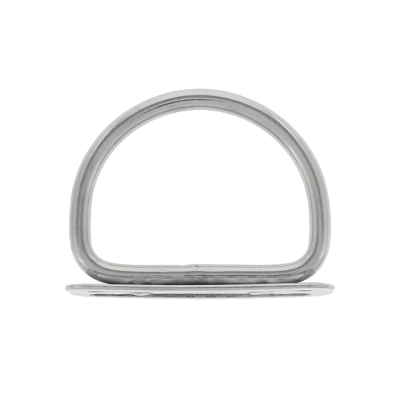 DGX S/S {2 in | 5.1 cm} Rigid D-Ring, Perpendicular on Slide