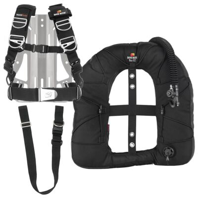 DR TransPlate Package w/ XT Light Backplate, Rec XT Wing and 1.5-in Crotch Strap