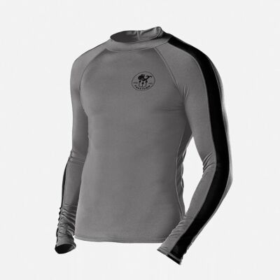 Poseidon Rashguard Top Men's Grey