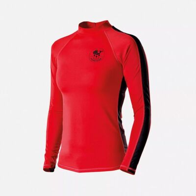 Poseidon Rashguard Top Women's Red