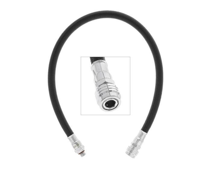 BC Inflator Double Braided Flex Hose