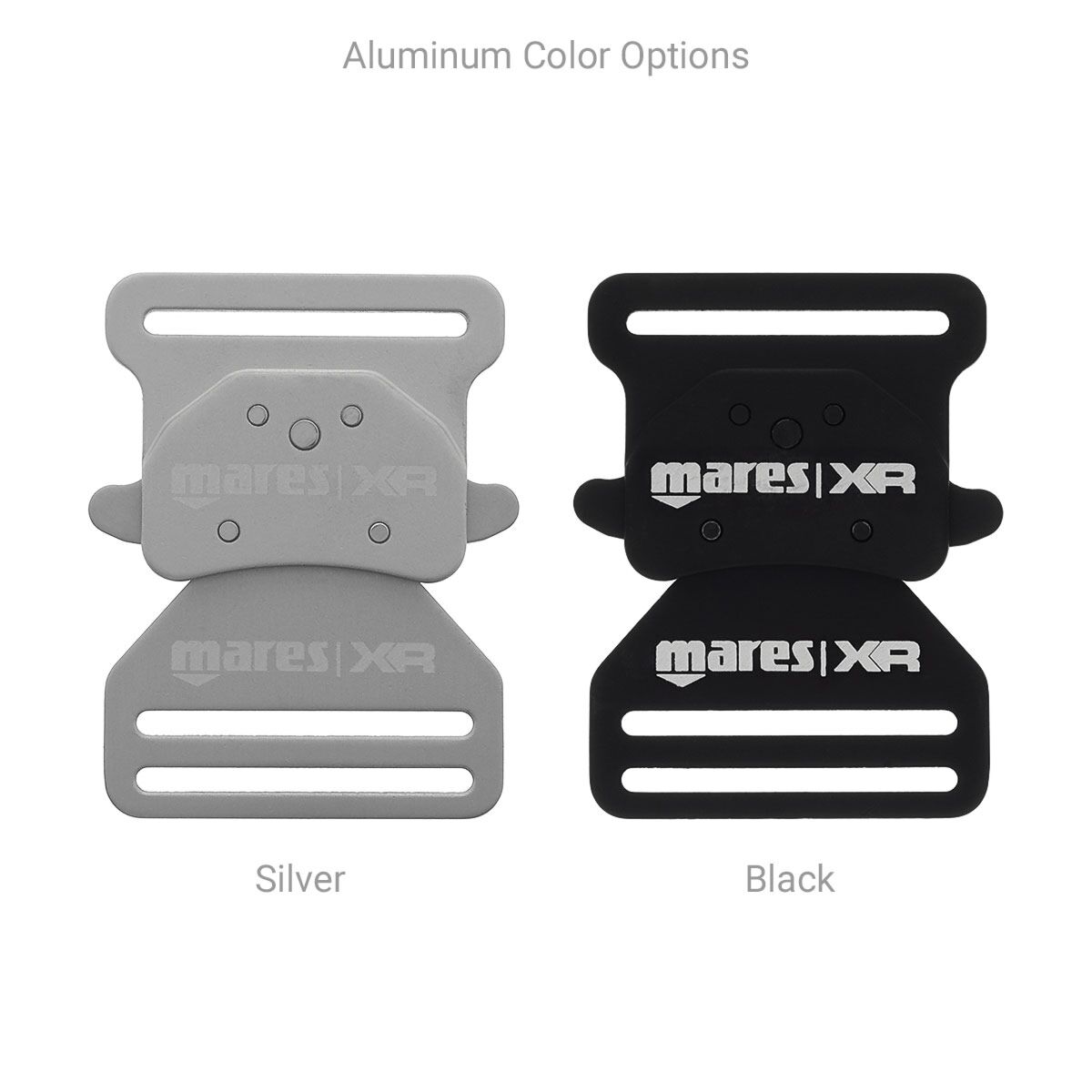 Mares XR Quick Release Buckle - Aluminum