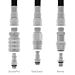 DGX Adapter: LP Reg Hose = BC Integrated 2nd Stage
