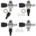 Simply Place Guide on Neck Threads, Slide O-Ring up Guide, then Remove Guide