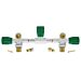 DGX Premium O2 Dual-Outlet Manifold w/Isolator