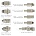 Descriptions for Fittings - QD Males with a Check Valve