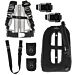 DR 2026 TransPlate Package w/ Light SS Backplate, Travel Wing, 8 lb Travel Weight System, 1.5-in Crotch Strap and DGX Tank Straps