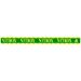 Small Nitrox Tank Wrap Decal