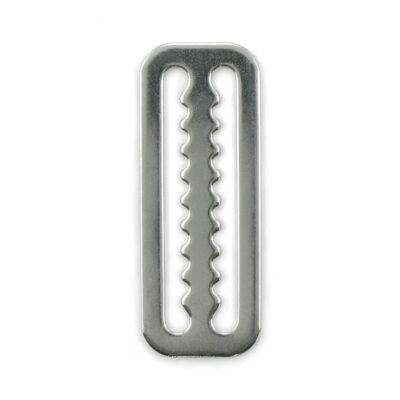 S/S {2 in | 5.1 cm} Serrated Belt Slide