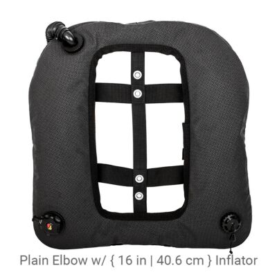 Plain Elbow w/ { 16 in | 40.6 cm } Inflator