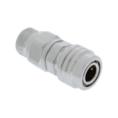 Quick Disconnect BC Female Slide-Lock Schrader Valve Fitting