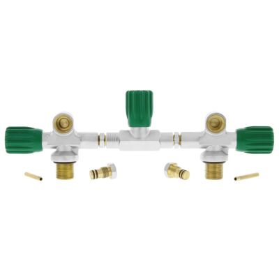 DGX Premium O2 Dual-Outlet Manifold w/Isolator