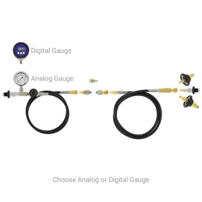 Choose Analog or Digital Gauge