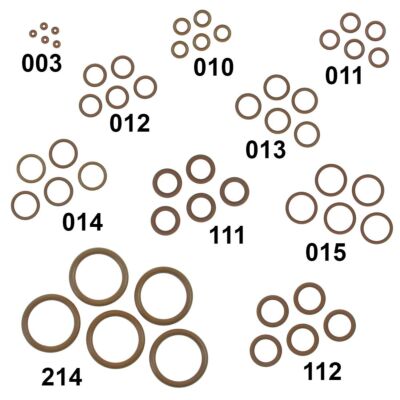 Viton Master O-Ring Kit, 50 Pieces