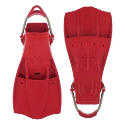 Poseidon Trident Fin Red - Size L