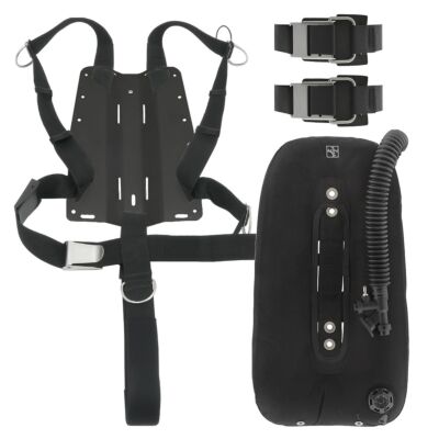 Includes DGX Singles Wing, Harness, Crotch Strap, Tank Straps and Your Choice of Backplate